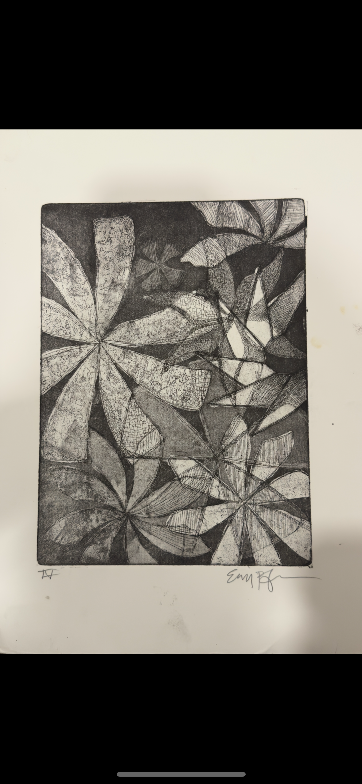 “Broken Plate Etching”